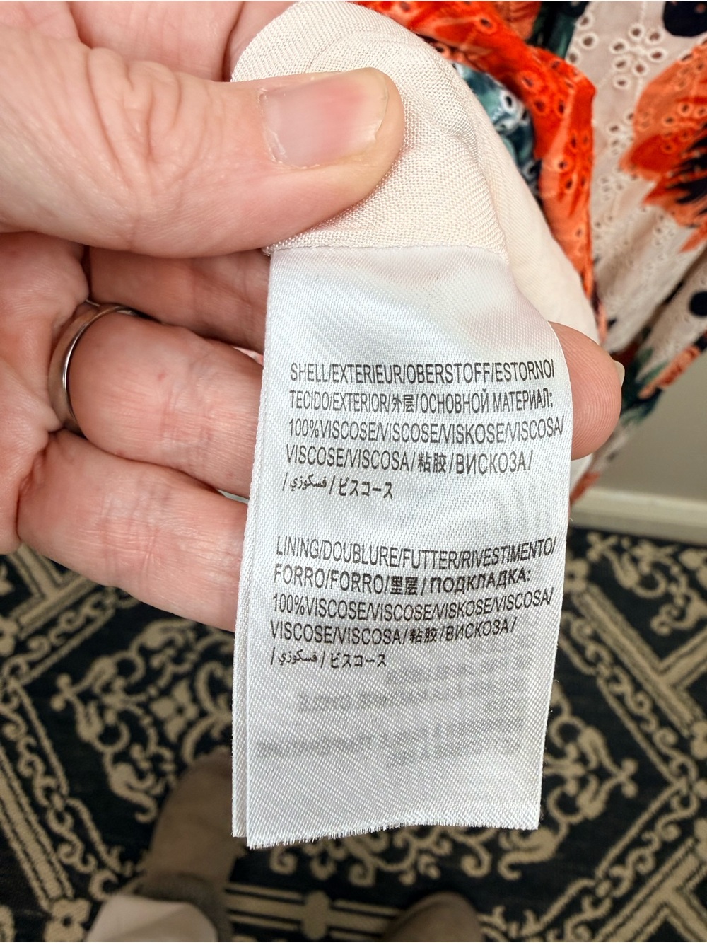 Farm Rio Riviera Eyelet Maxi Dress 14 - Picture 13 of 16